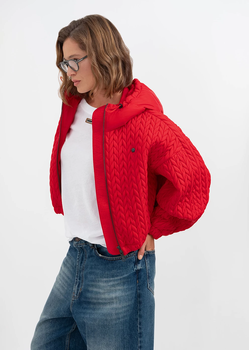 Укороченная утепленная куртка (1843UW-1023-A301)