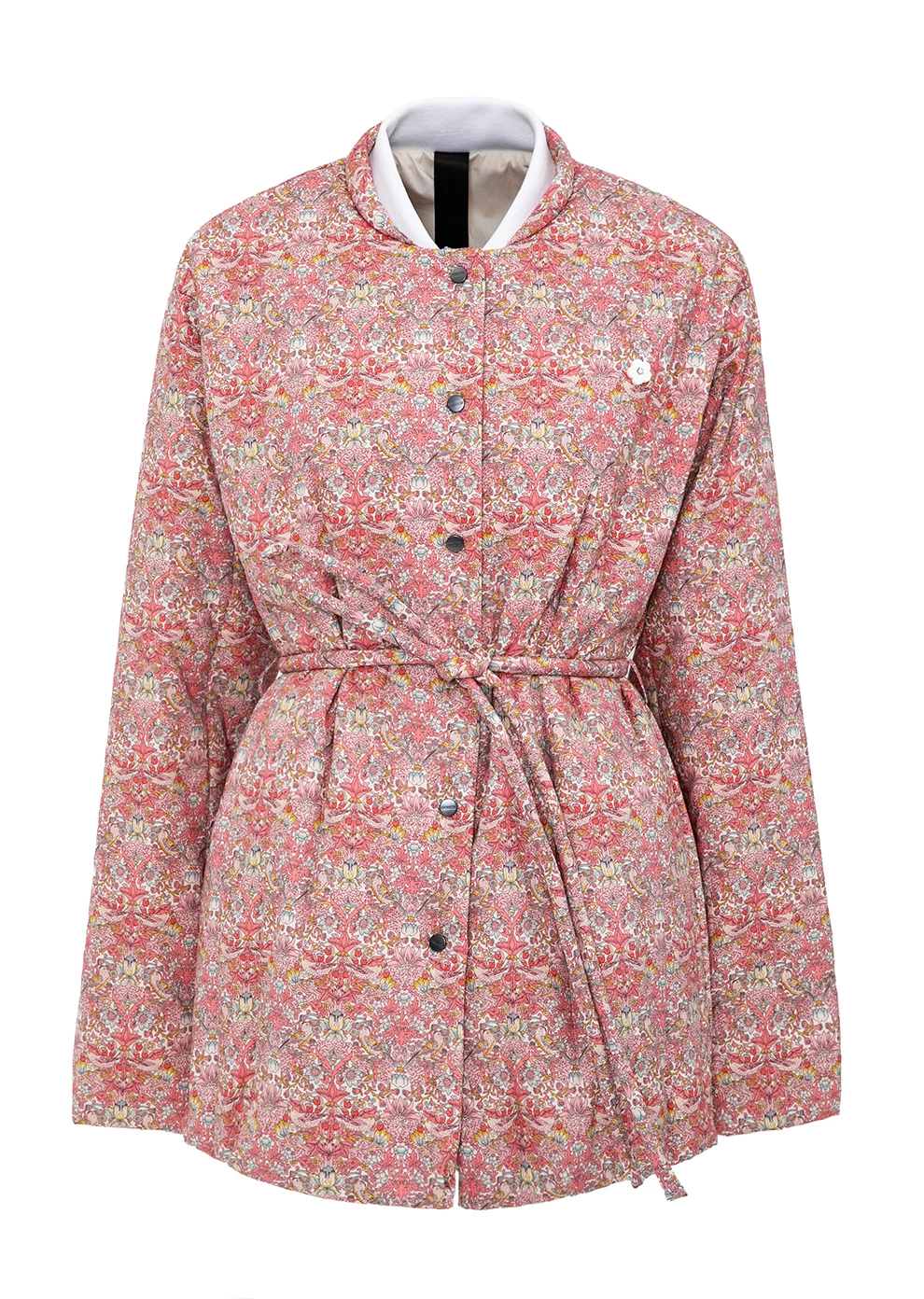 Утепленный пиджак с поясом (1186TW-2017-F315)