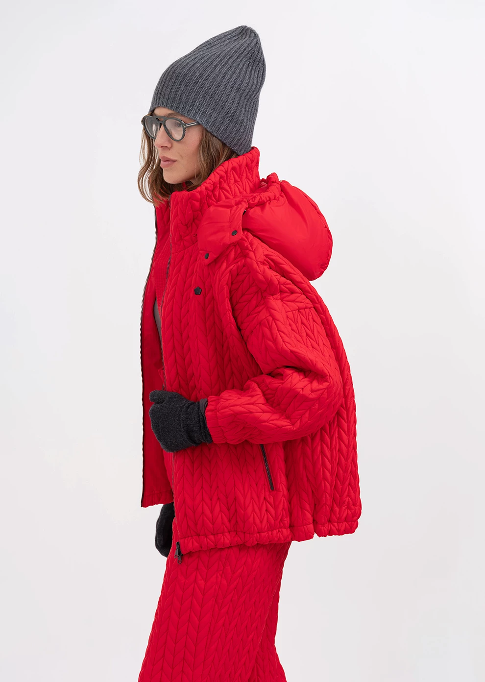 Куртка короткая с капюшоном  (1875UW-1023-A301)