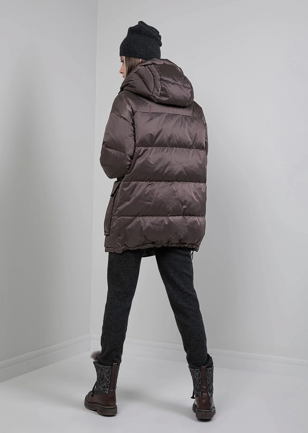 Пуховик с капюшоном (1792KW-0012-KA044)