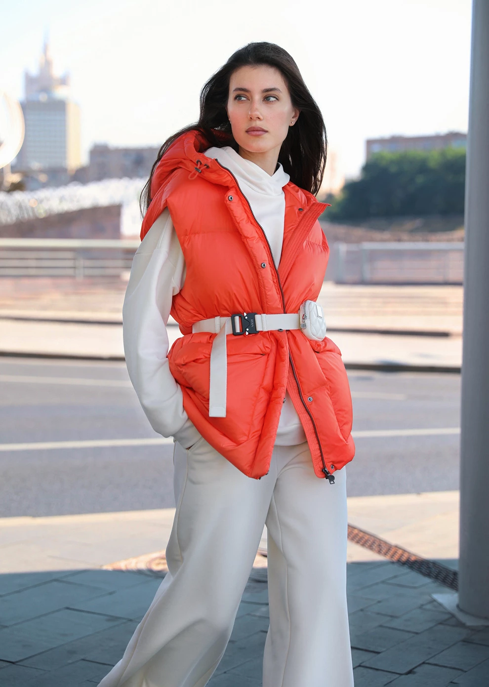 Пуховый жилет (1181MW-0058-MB167)