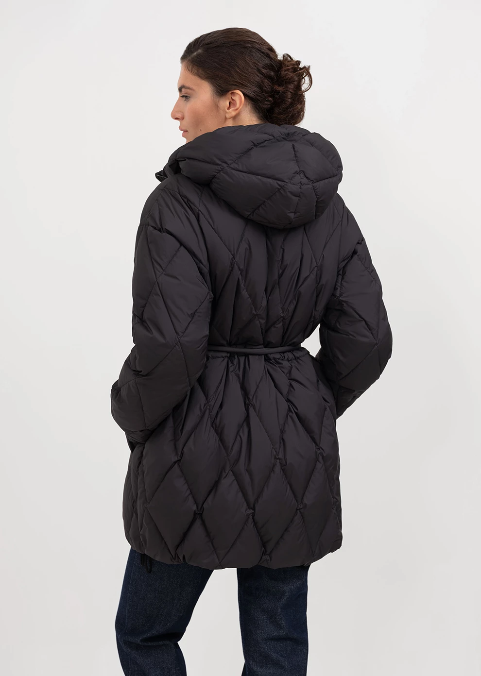 Пуховое пальто с капюшоном (1168UW-1039-A101)