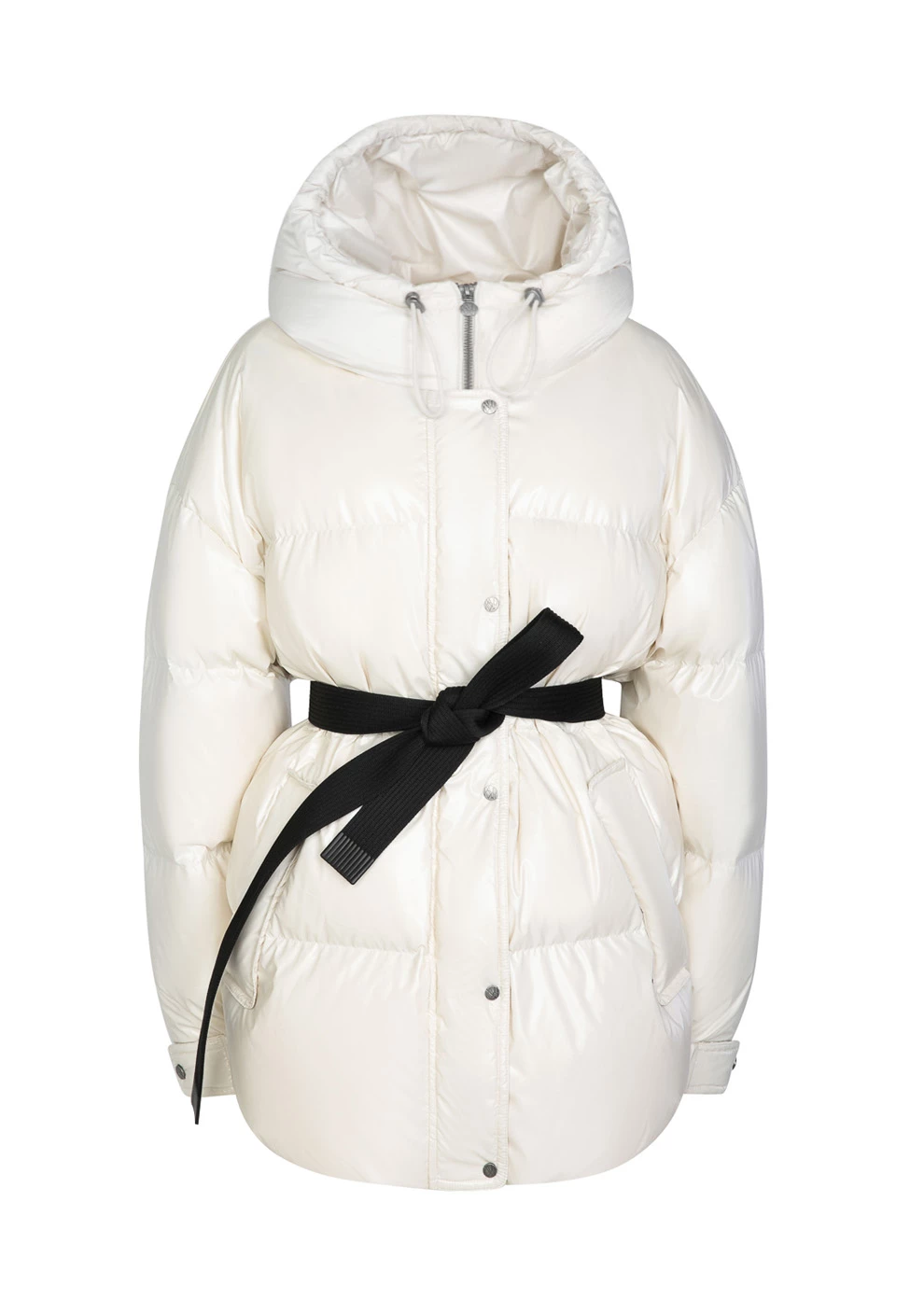 Короткий пуховик с капюшоном (1746QW-0012-QK001)