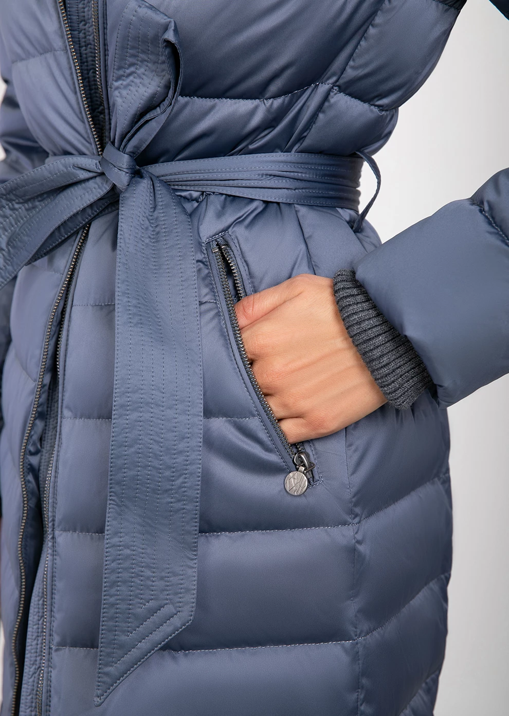 Пуховик с капюшоном (1108KW-0012-KM009)