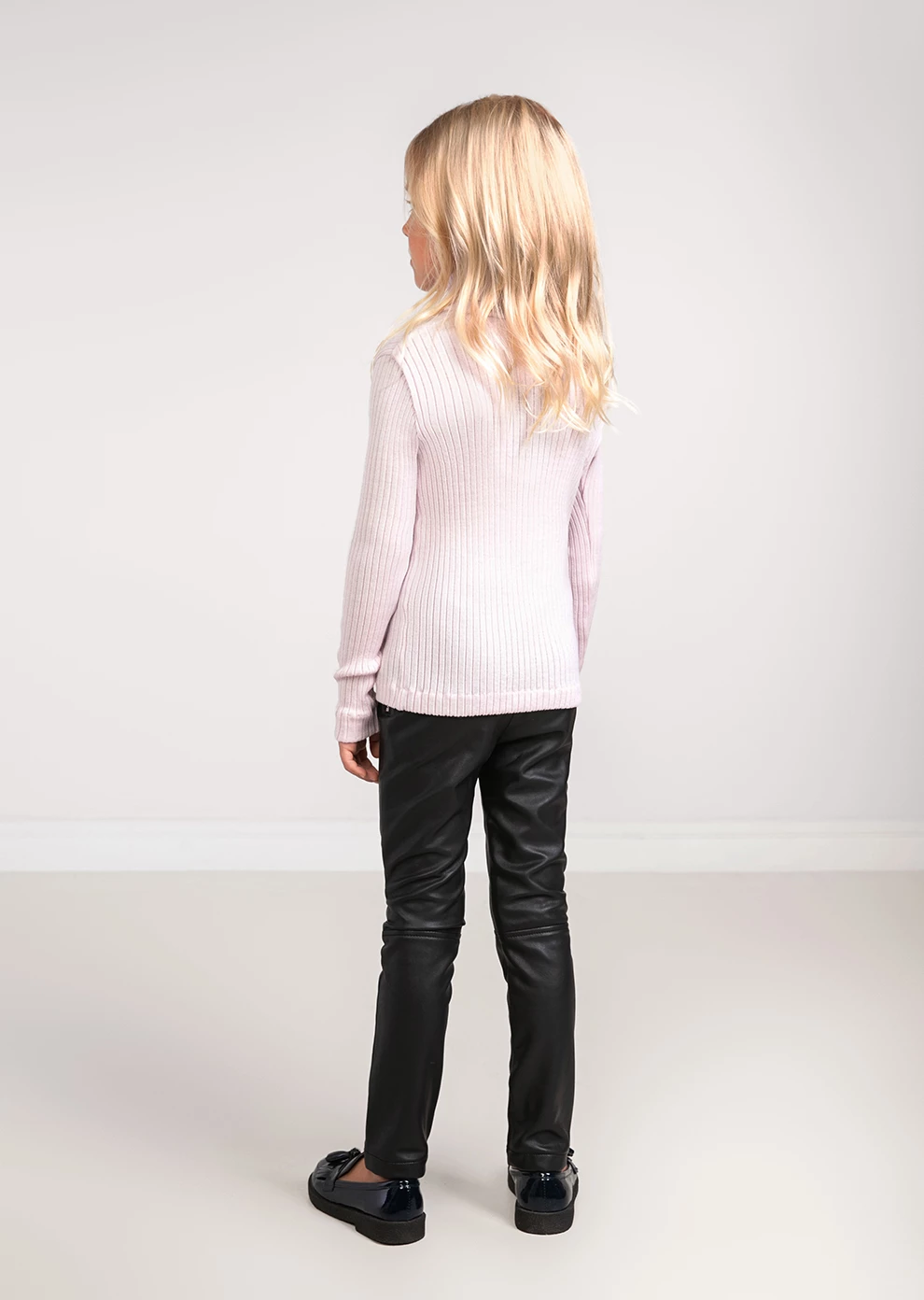 Детская водолазка из шерсти и шелка (19W642-0000-IE693)