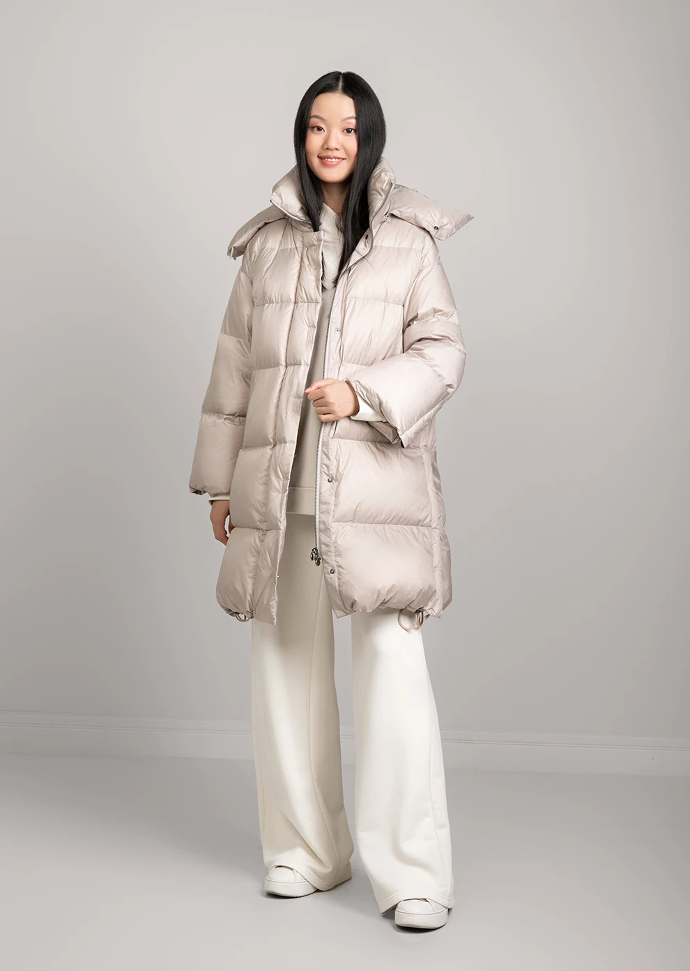 Пуховик с капюшоном (1197KW-0011-KK024)