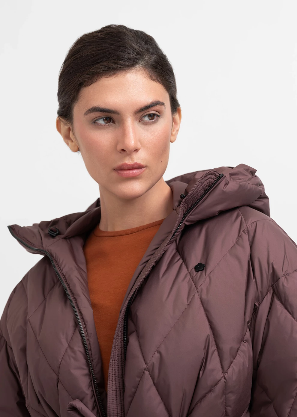 Пуховик демисезонный с капюшоном  (1166UW-1039-A302)