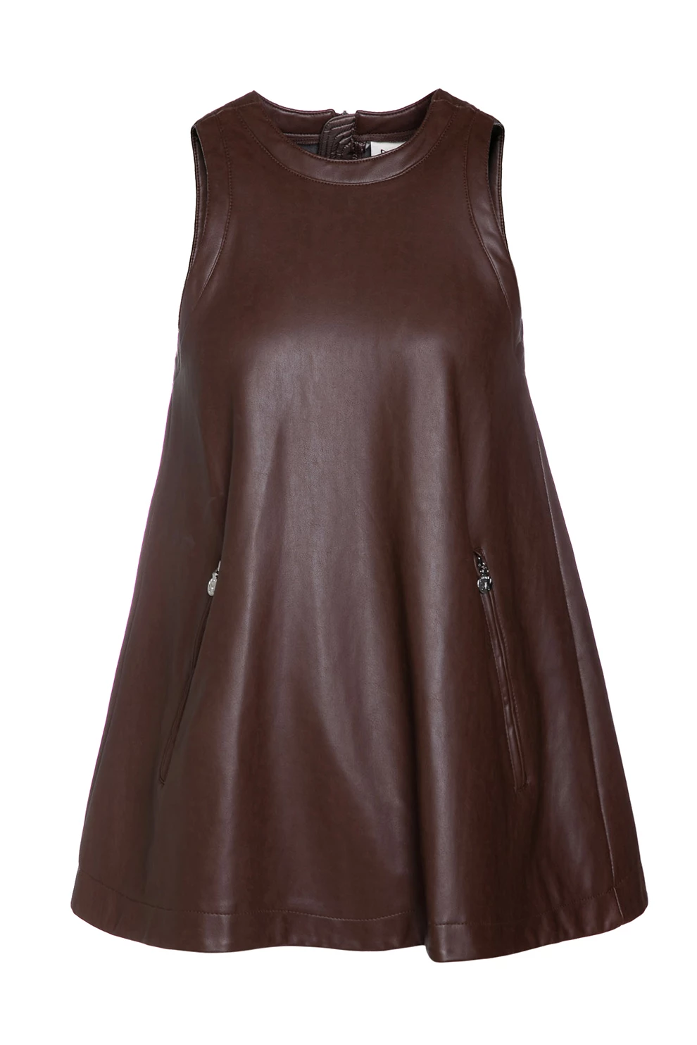 Топ из эко-кожи (NР-17-L-705-E0018)