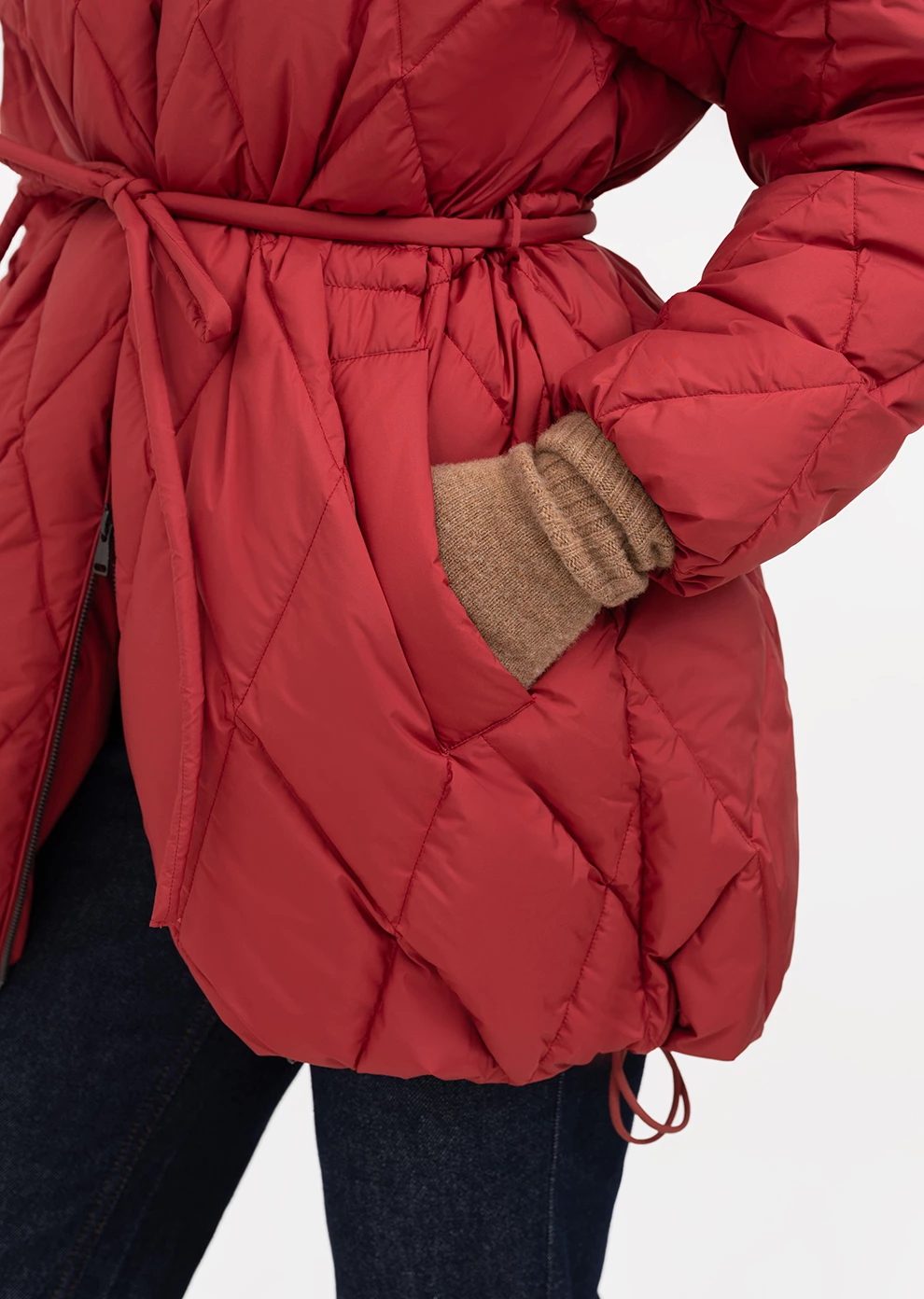 Пуховое пальто с капюшоном (1168UW-1039-A312)