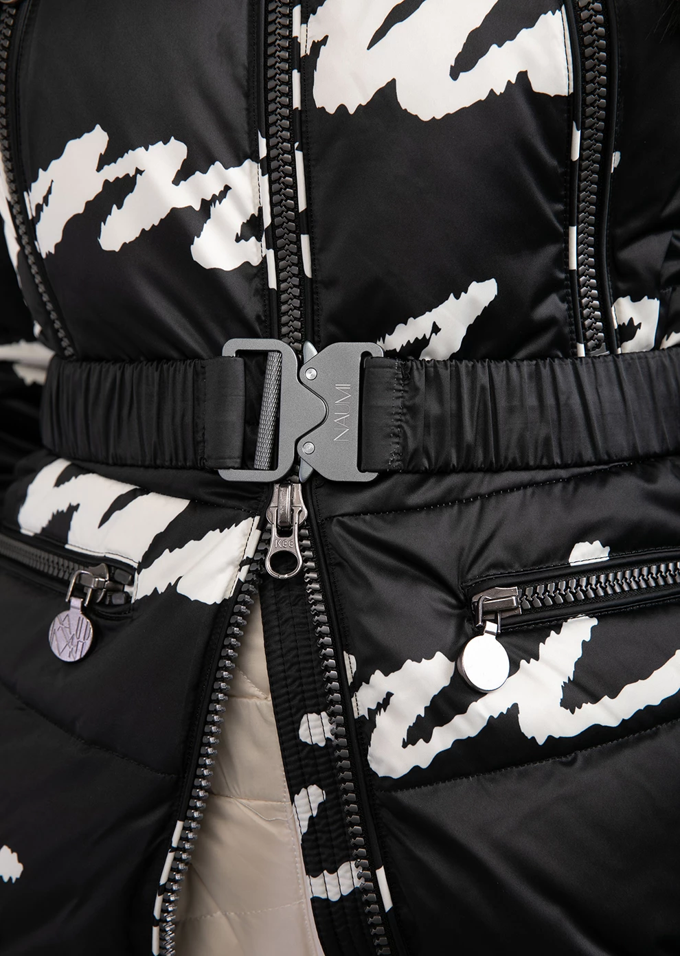 Короткий пуховик с капюшоном (1821OW-0012-OM228)