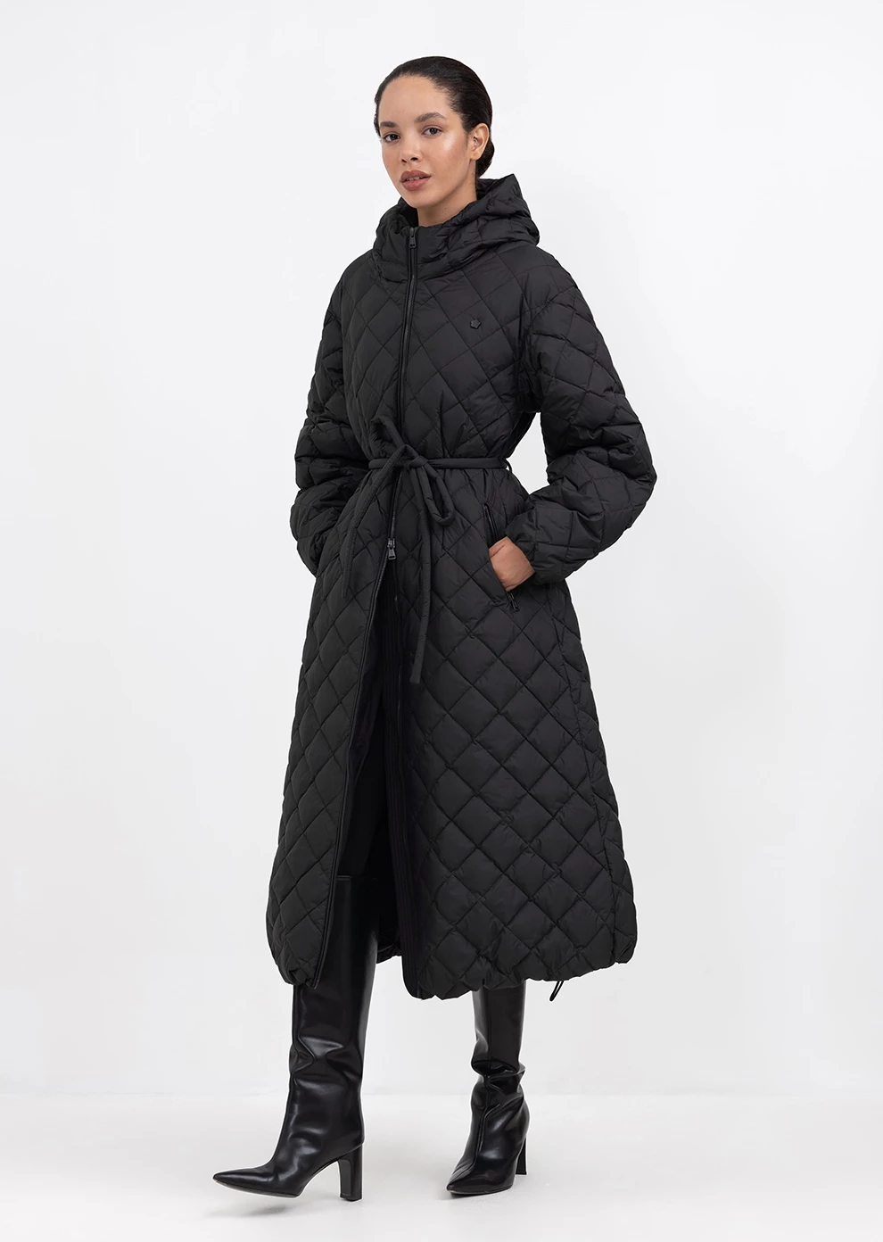 Длинное пуховое пальто (1238UW-1039-A101)