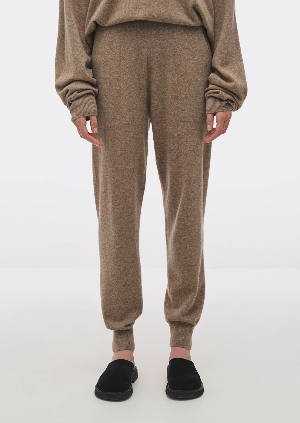 Кашемировые брюки-джоггеры (6957QW-5001-A506)