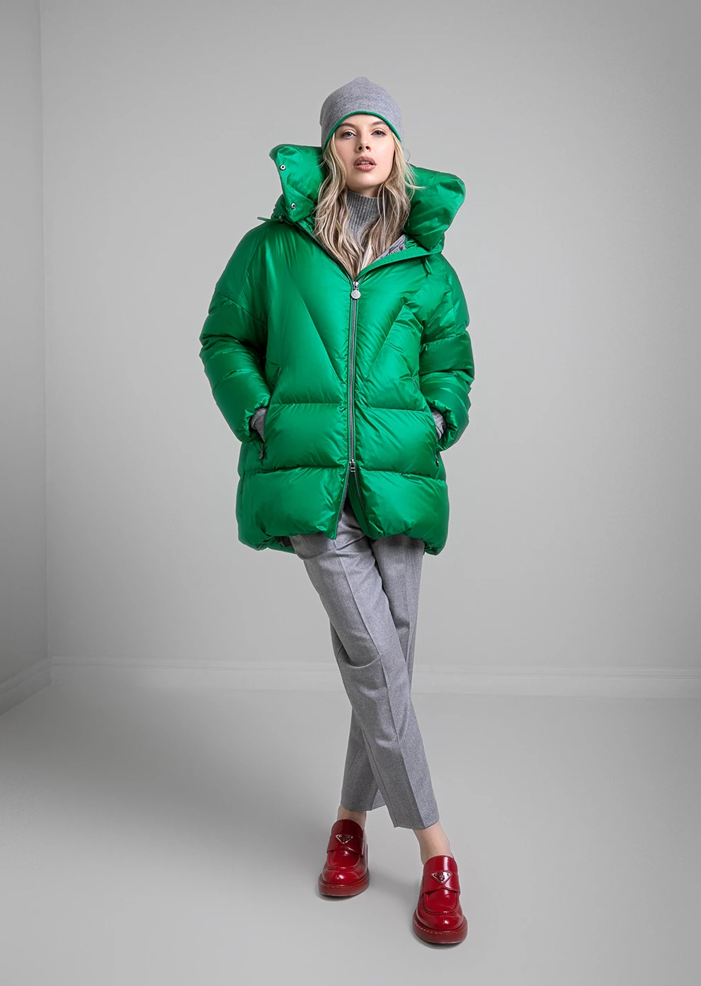 Пуховик с капюшоном (1794MW-0058-MB190)
