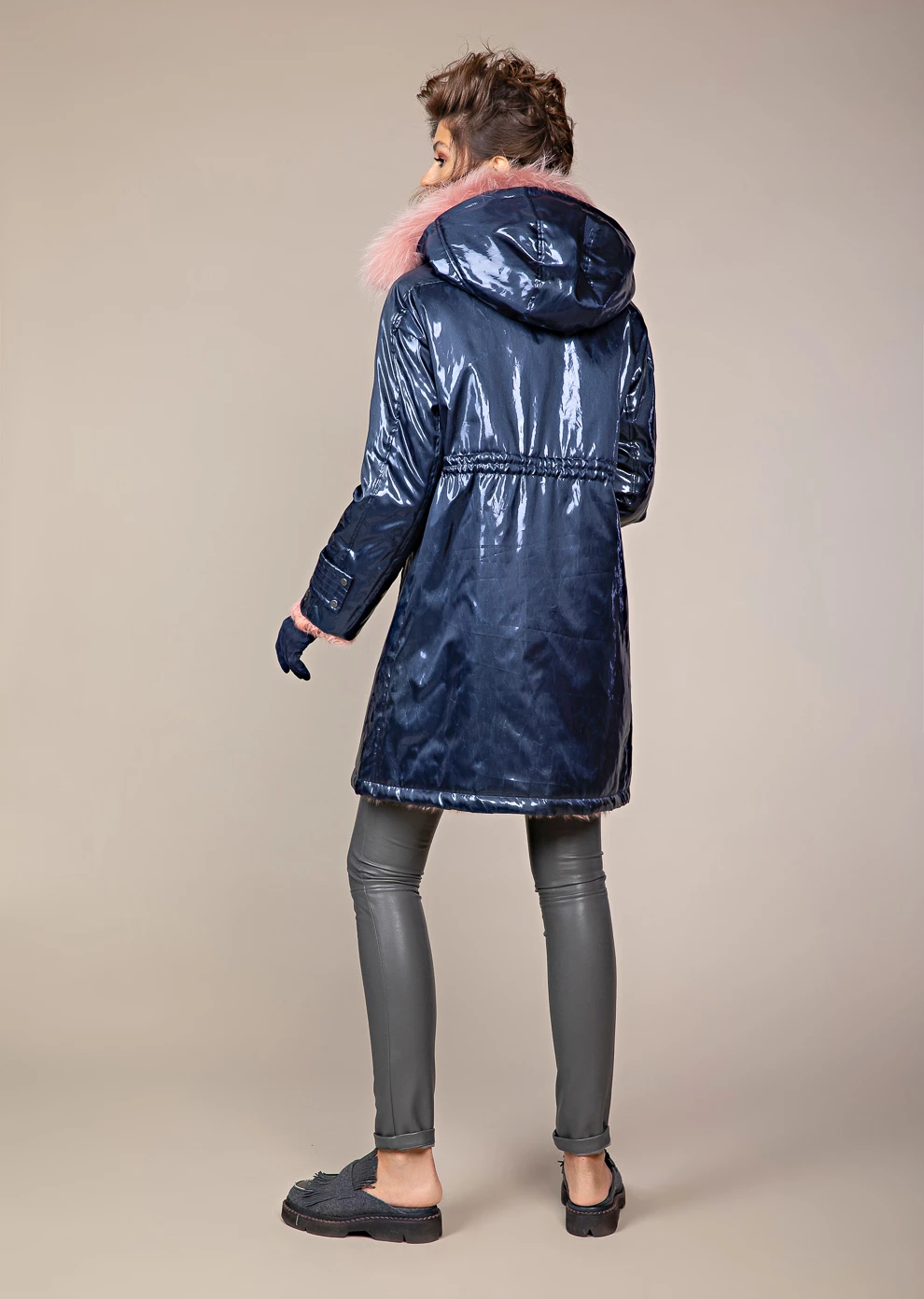 Парка с мехом (19W733-5243-IZ051)