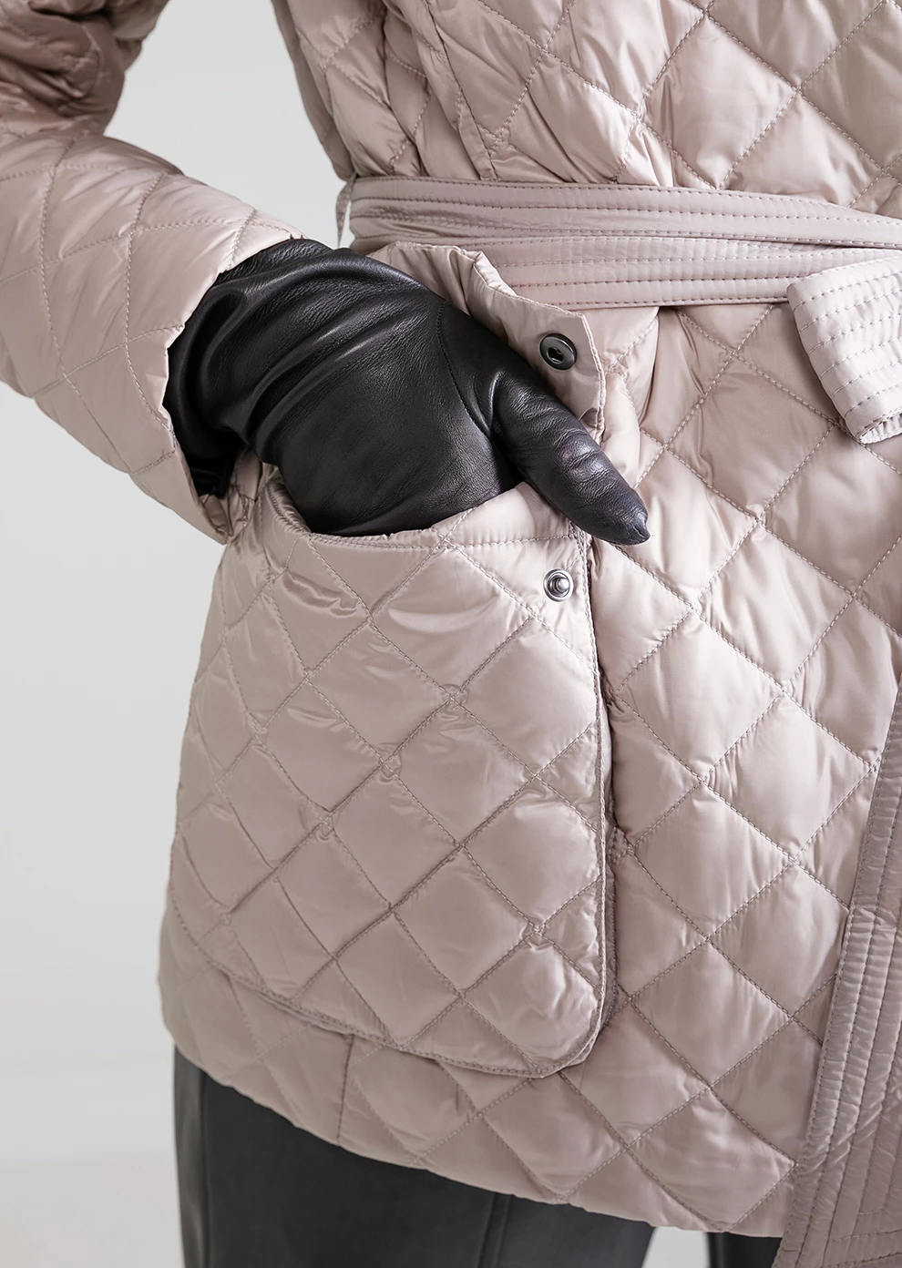 Стёганый пуховый пиджак (1729KW-0012-KK001)