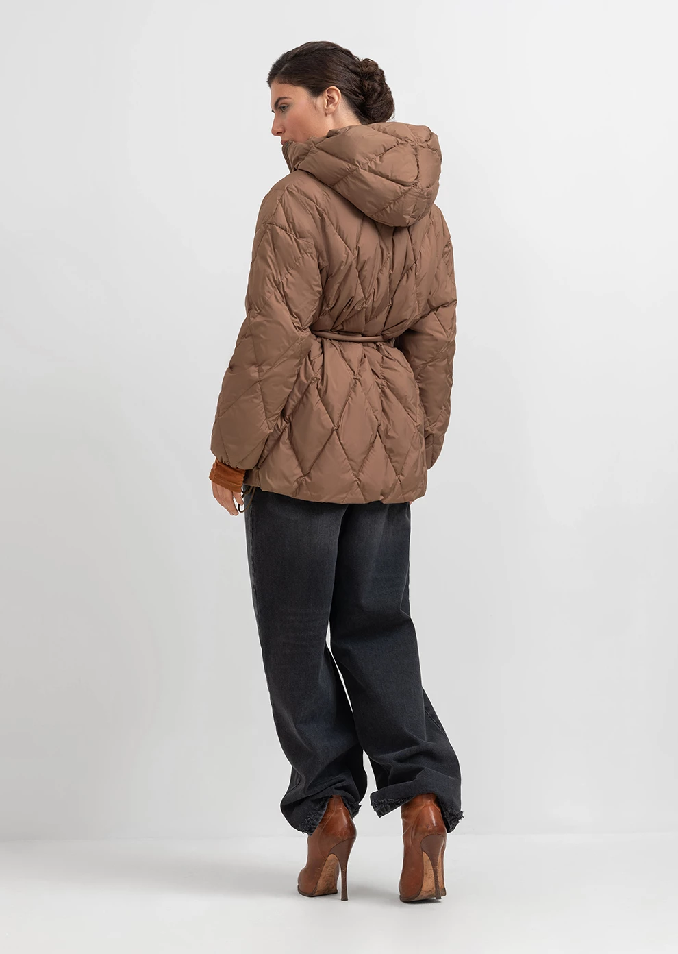 Пуховик демисезонный с капюшоном  (1166UW-1039-A003)