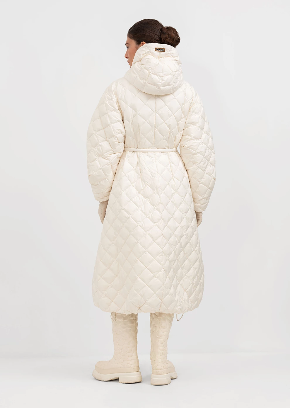 Пуховик длинный с капюшоном (1238UW-1039-A002)