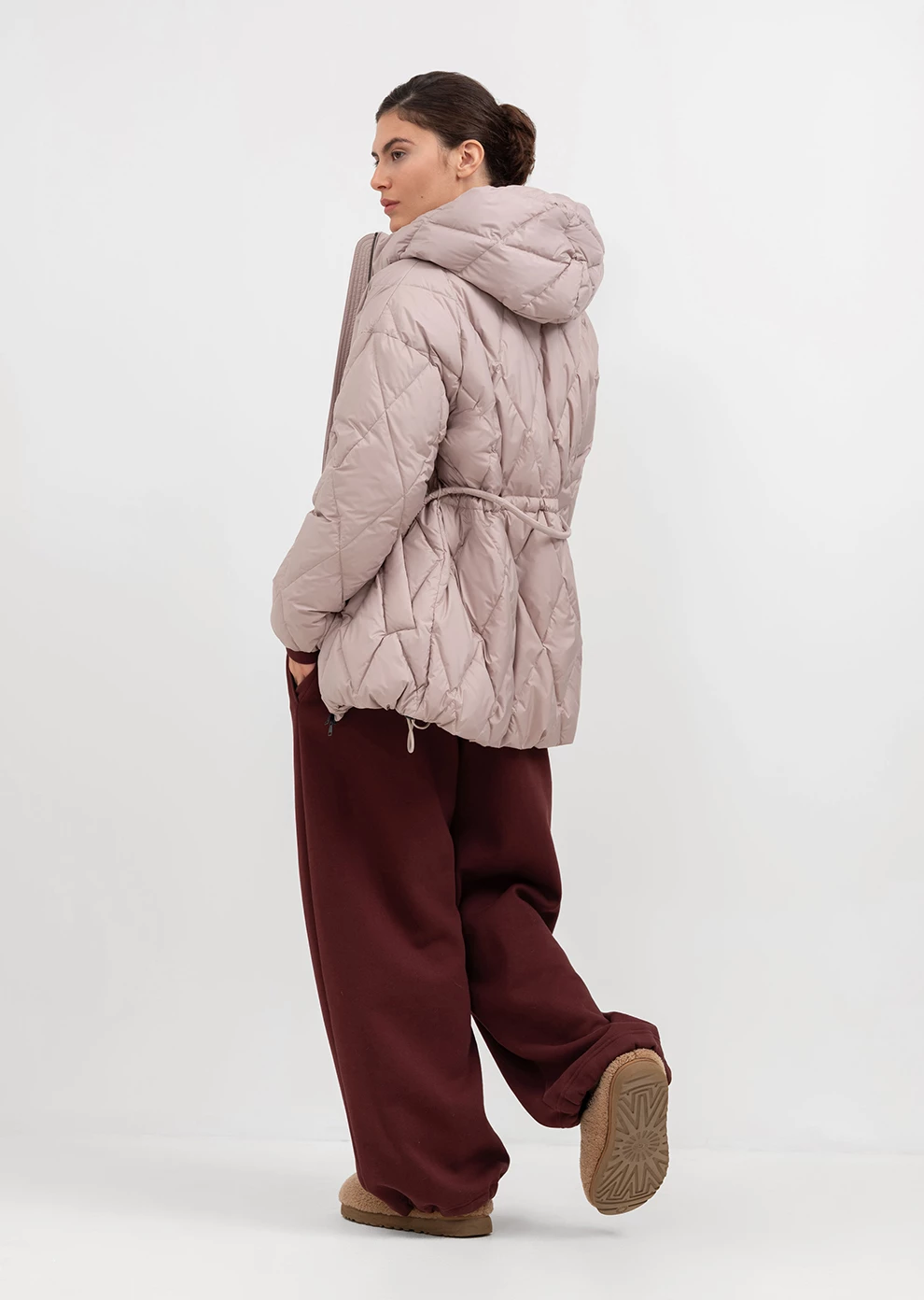 Пуховик женский демисезонный с капюшоном naumi (1166UW-1039-A505)