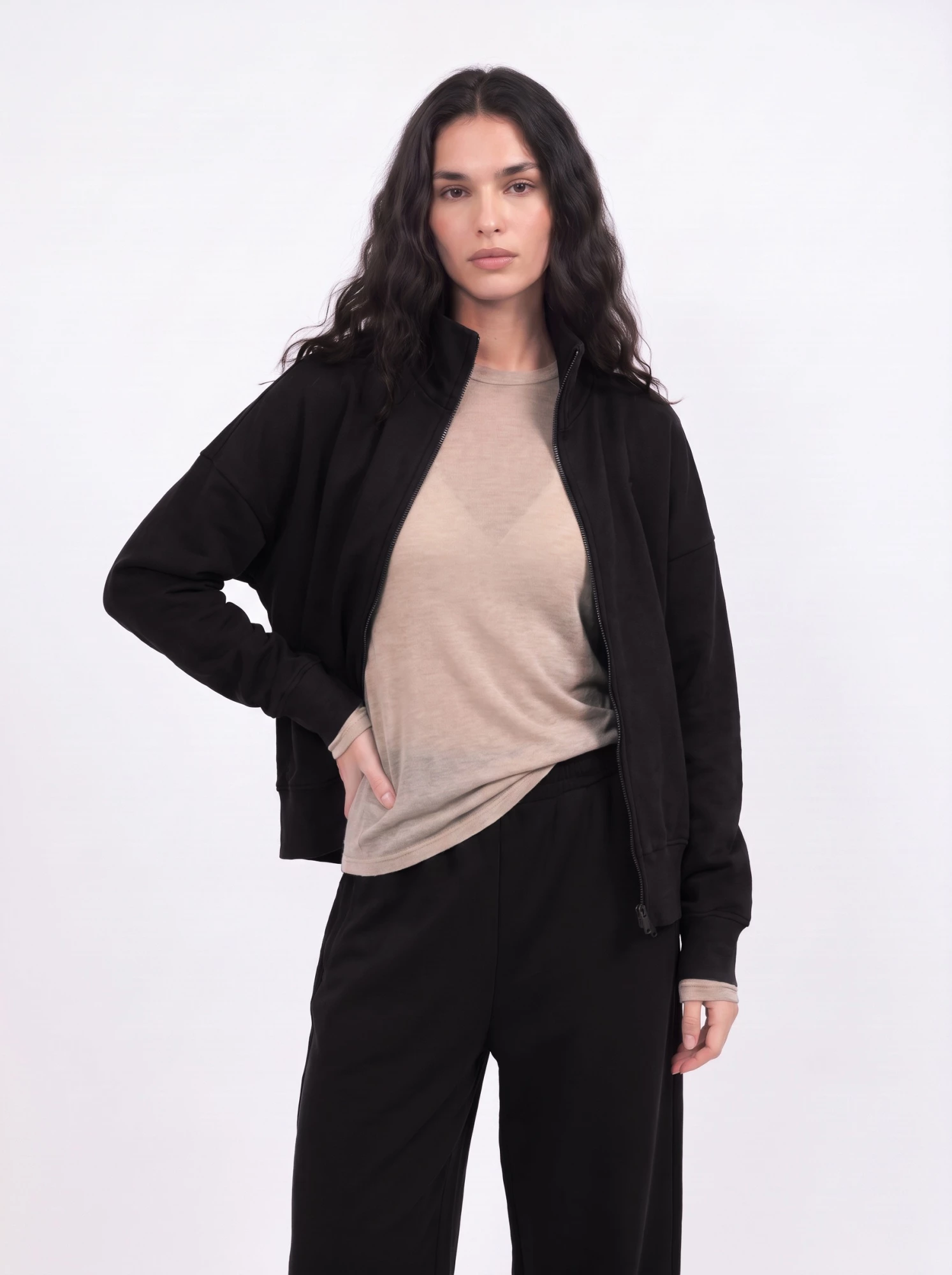 Кардиган на молнии (7262WW-5069-A101)