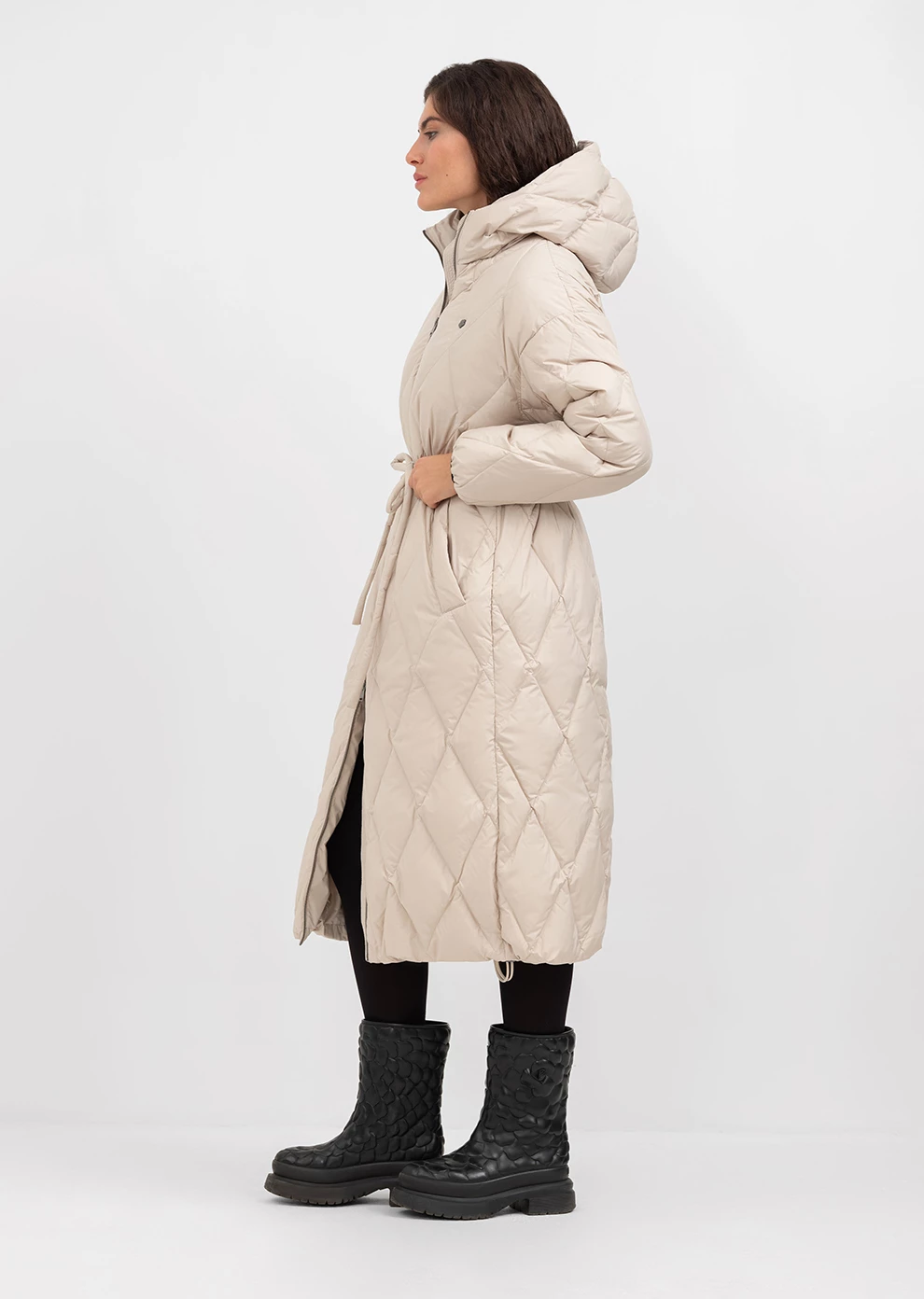 Длинное пуховое пальто (1171UW-1039-A211)