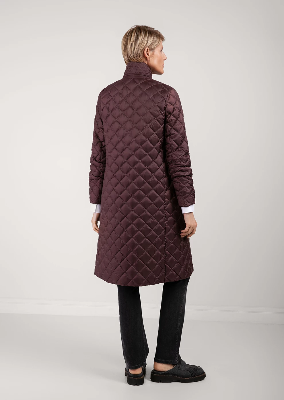 Стёганое пуховое пальто (1731MW-0012-MK097)