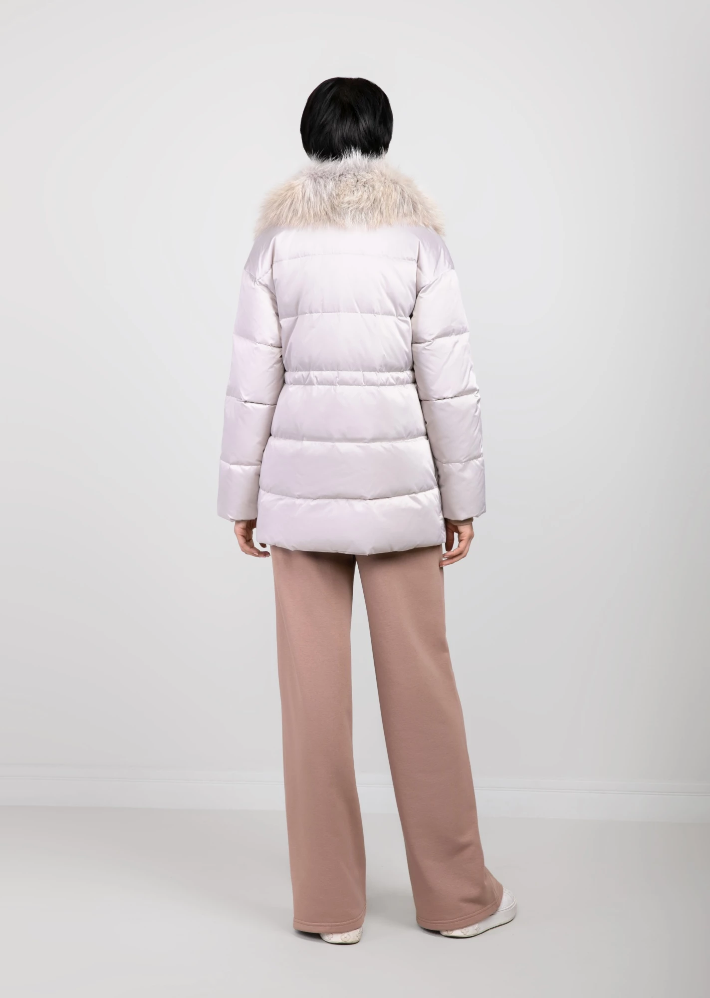 Пуховик с мехом (1740KW-6912-KA049)