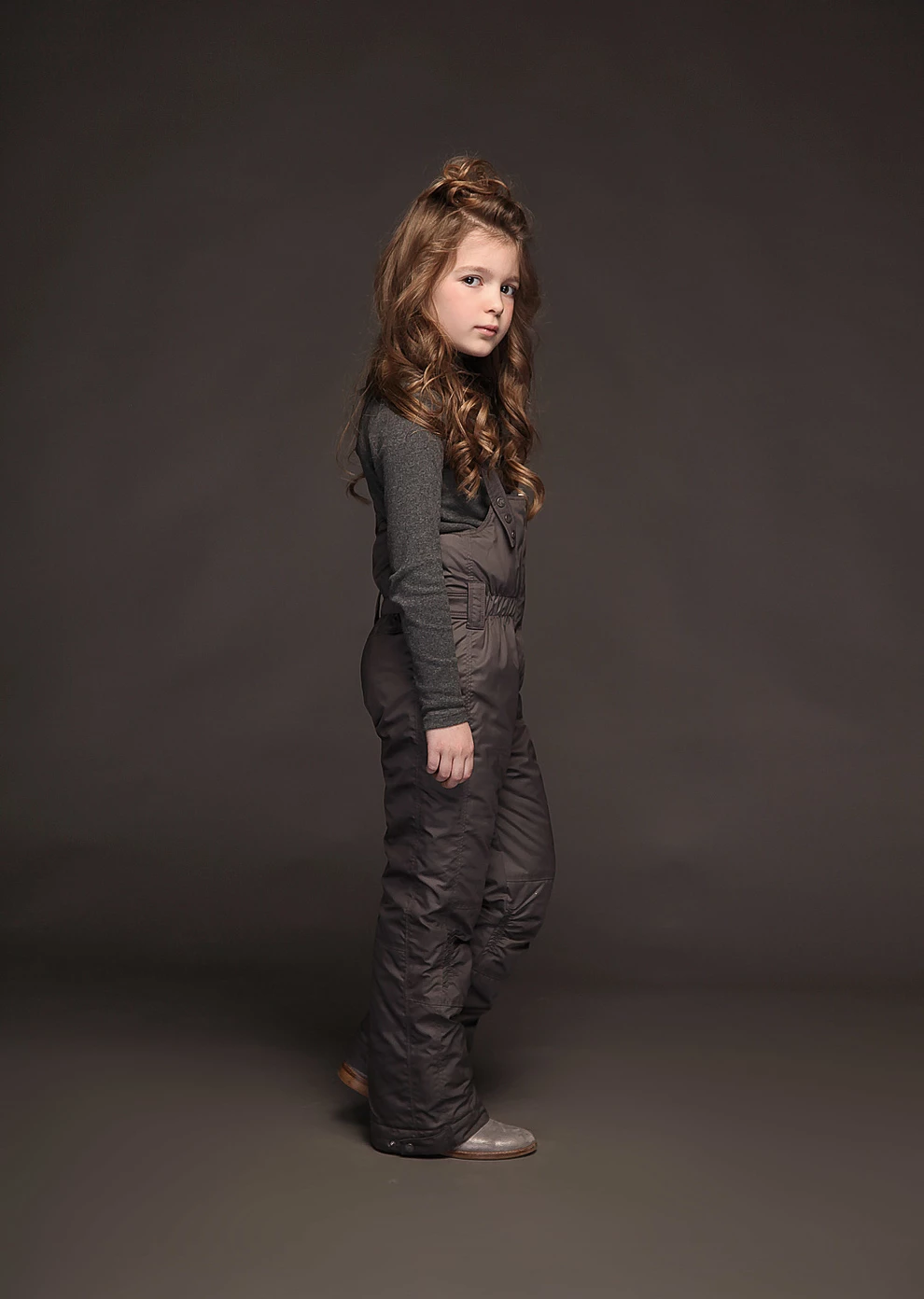 Пуховый полукомбинезон детский (18W205-0013-G0003)