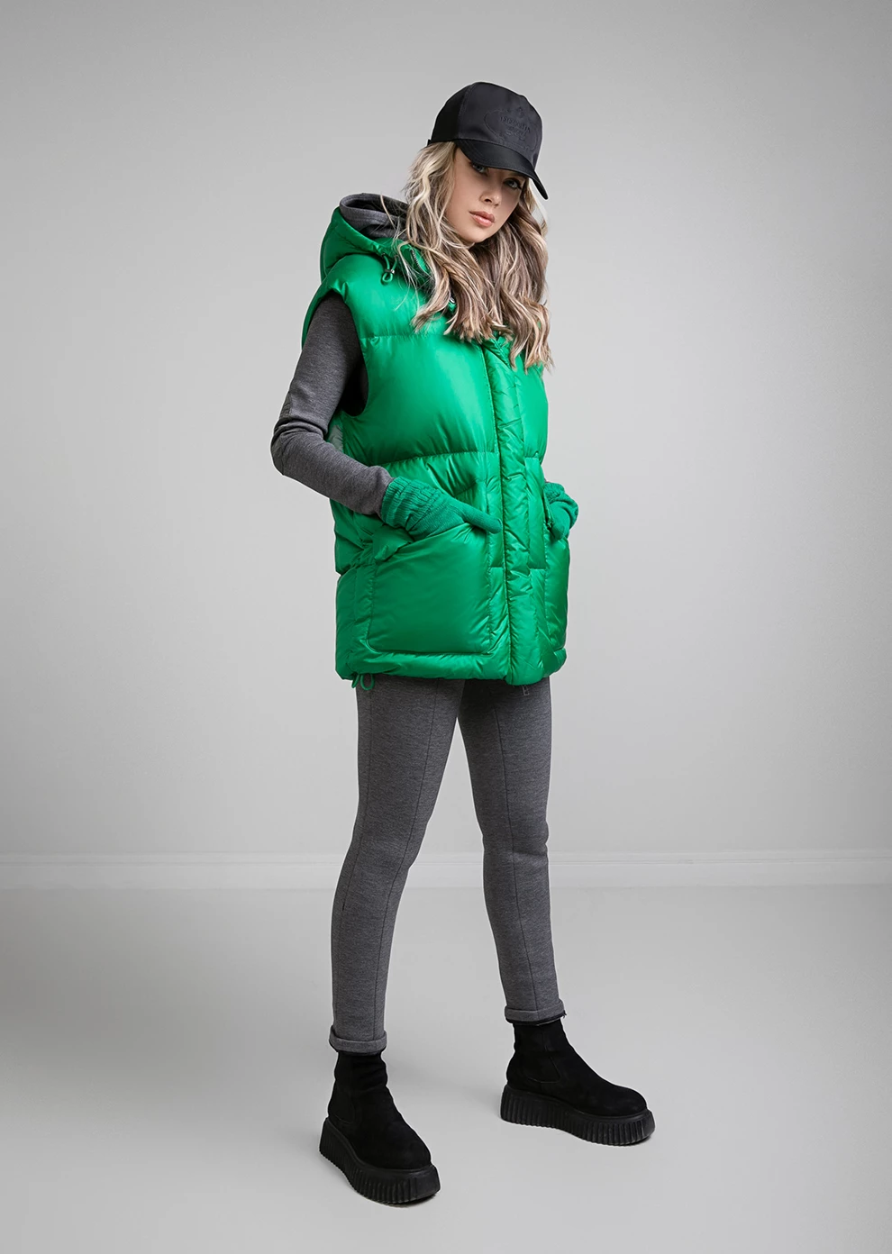 Пуховый жилет (1181MW-0058-MB190)