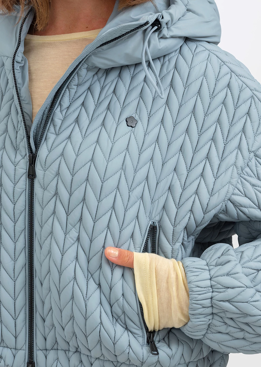 Утепленная укороченная куртка (1843UW-1023-A209)