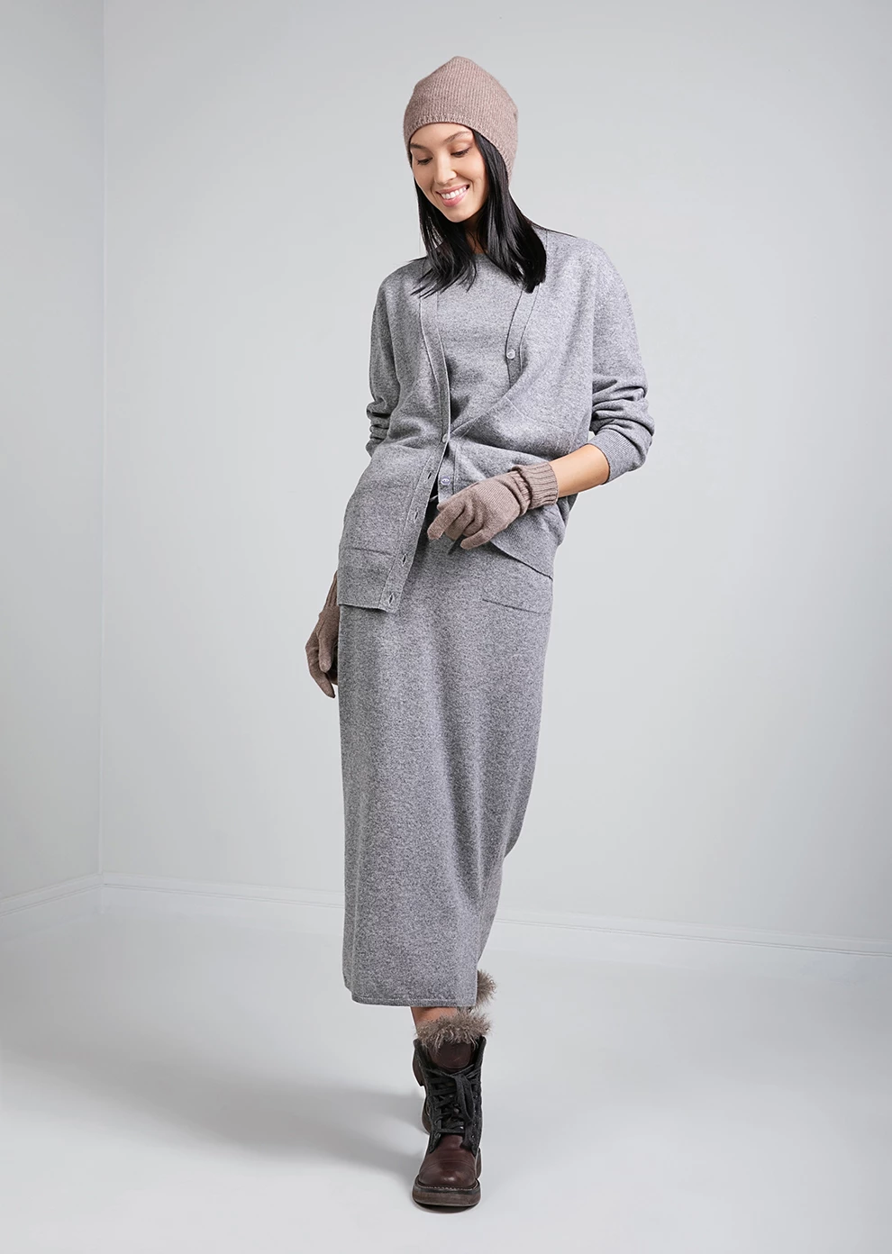 Кашемировый кардиган (6905KW-0090-KT026)