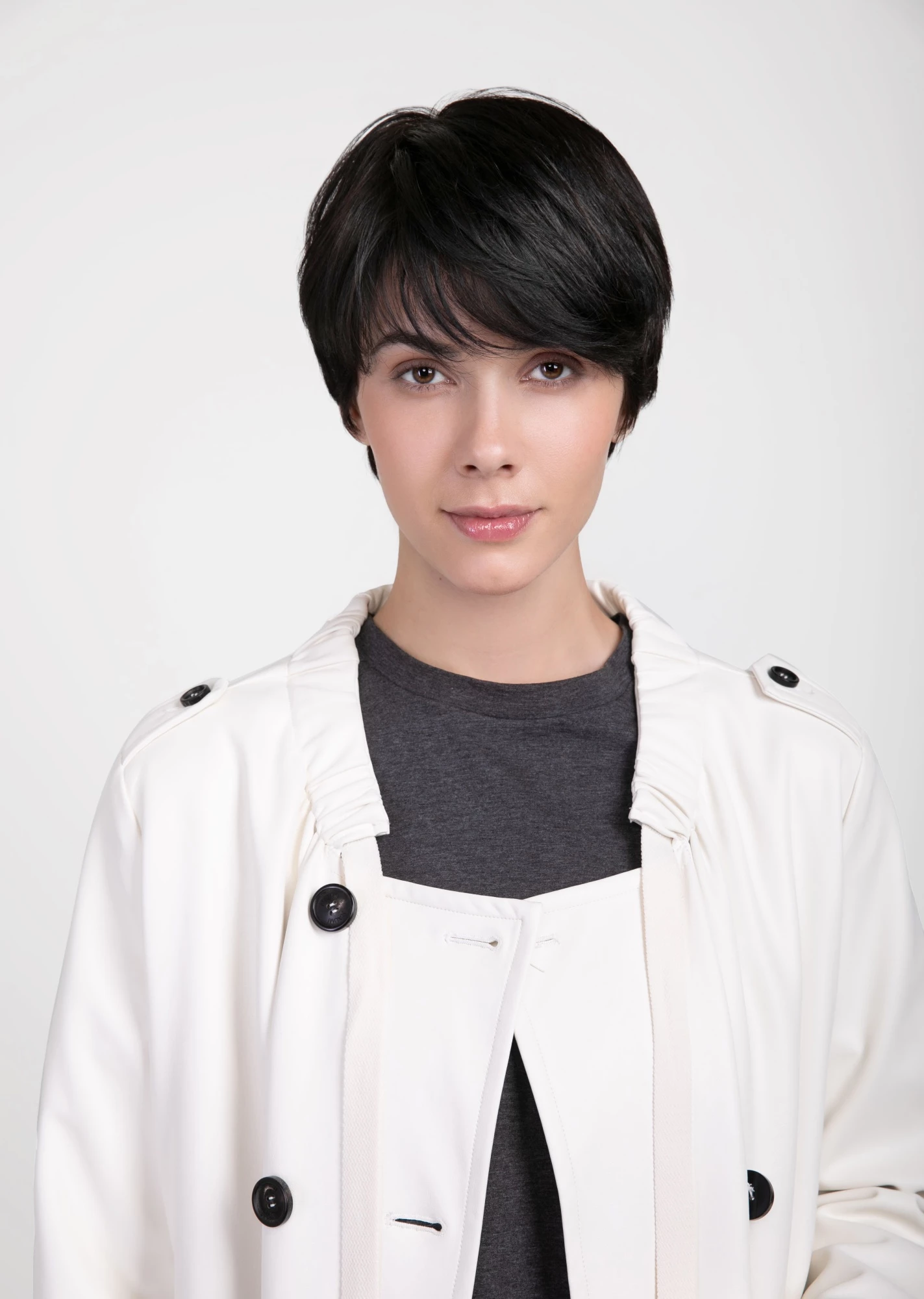 Плащ из эко-кожи (017NS180009-F0001)