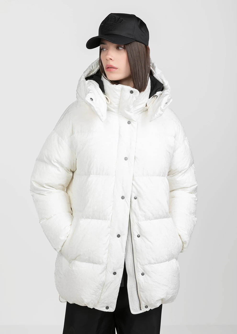 Пуховик с капюшоном (1263QW-0052-QN286)