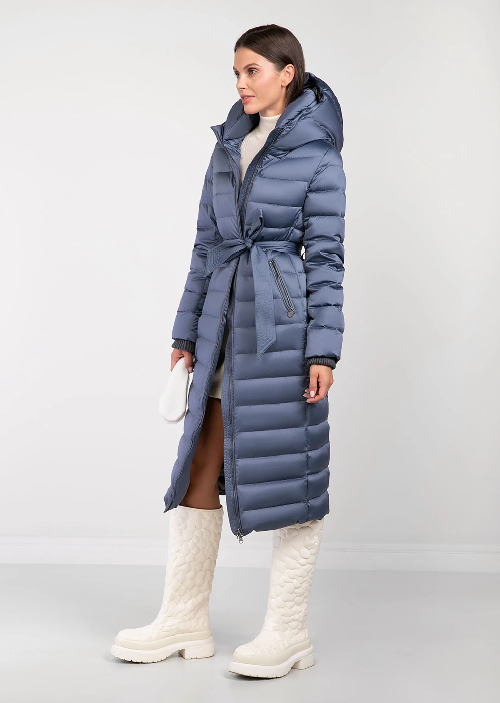 Пуховик с капюшоном (1108KW-0012-KM009)