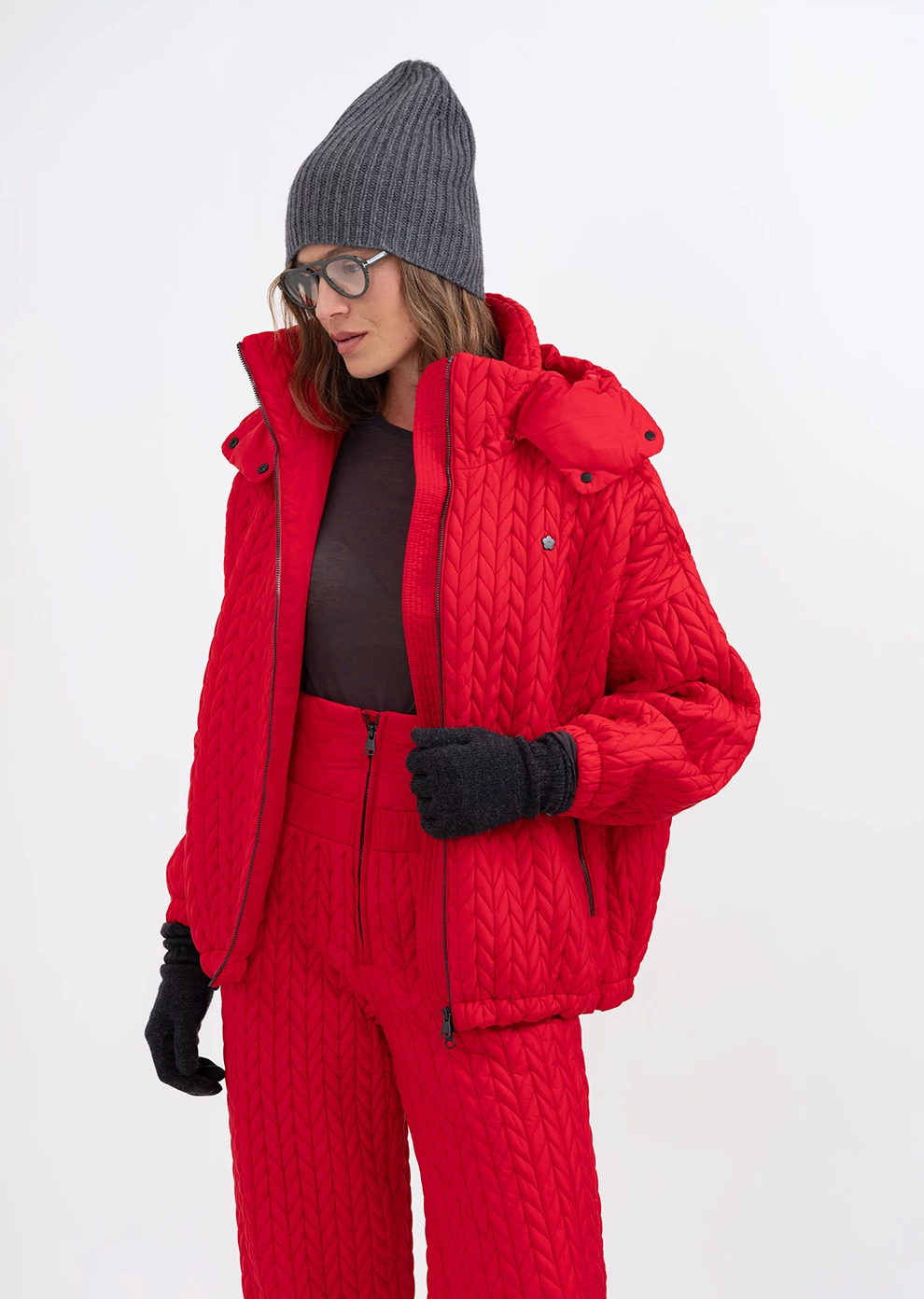 Куртка короткая с капюшоном  (1875UW-1023-A301)