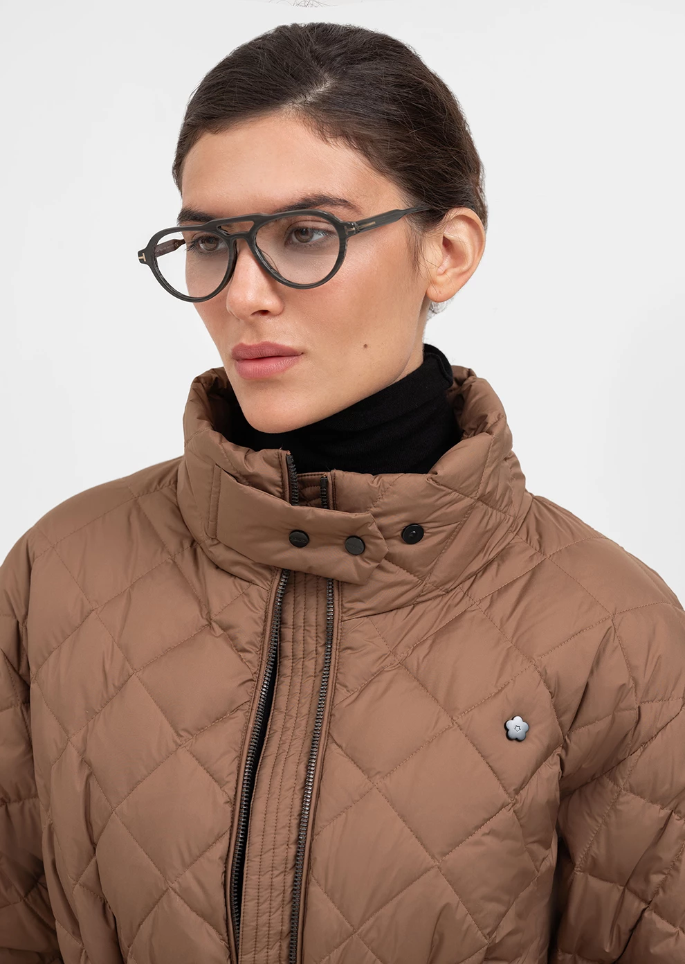 Пуховое полупальто (1232UW-1039-A003)