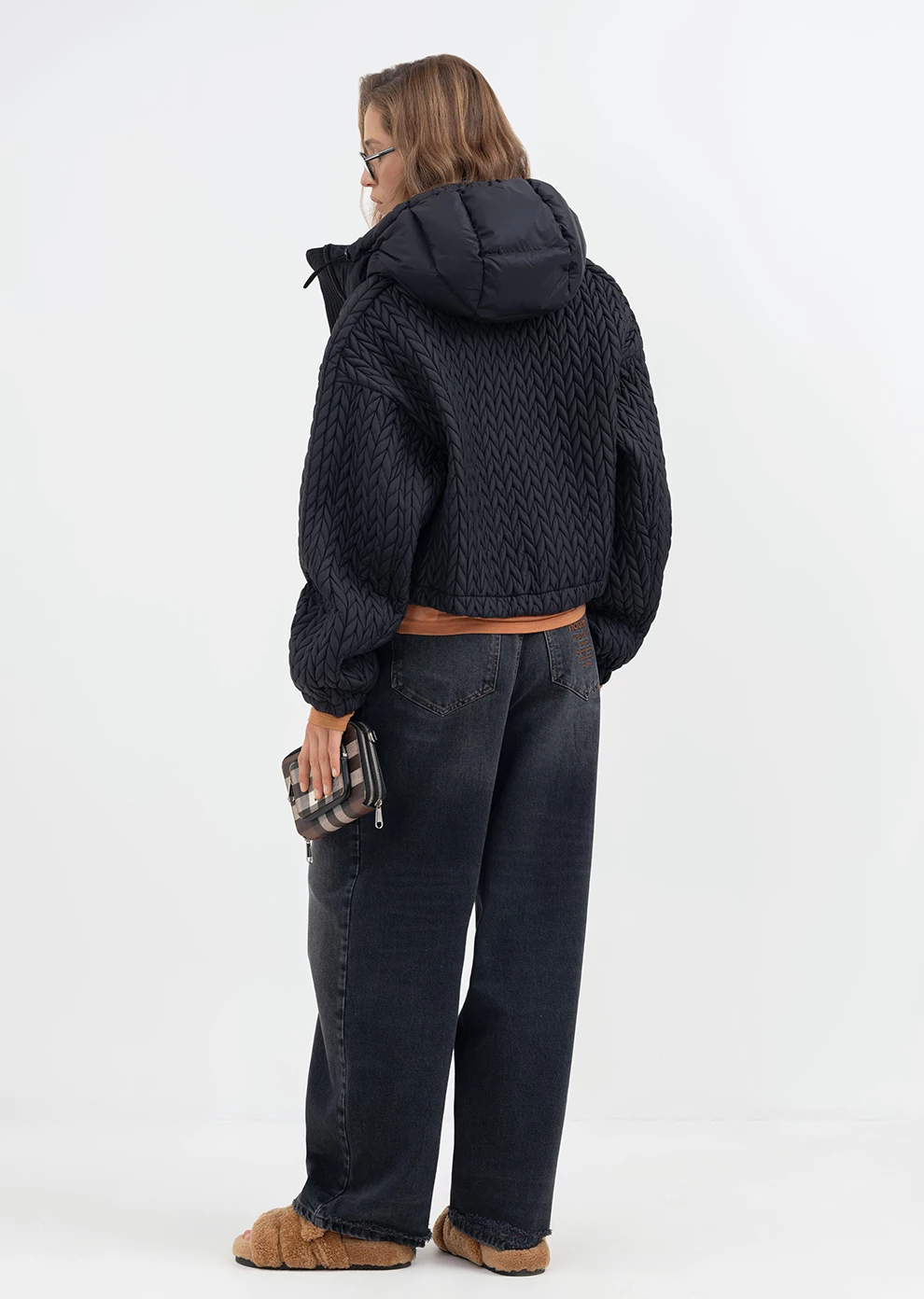 Укороченная утепленная куртка (1843UW-1023-A101)