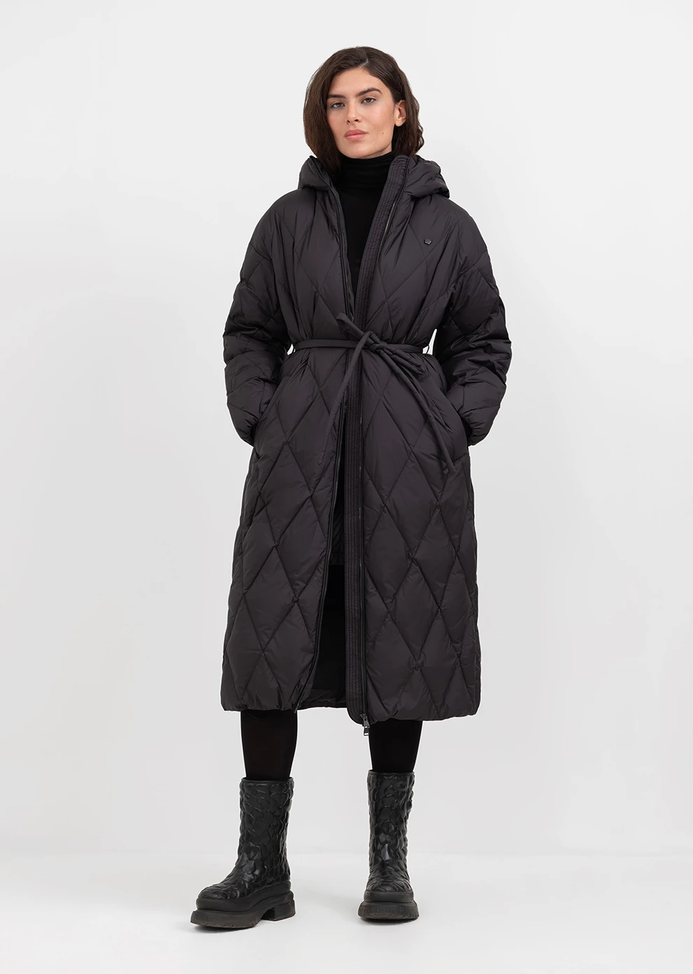Длинное пуховое пальто (1171UW-1039-A101)