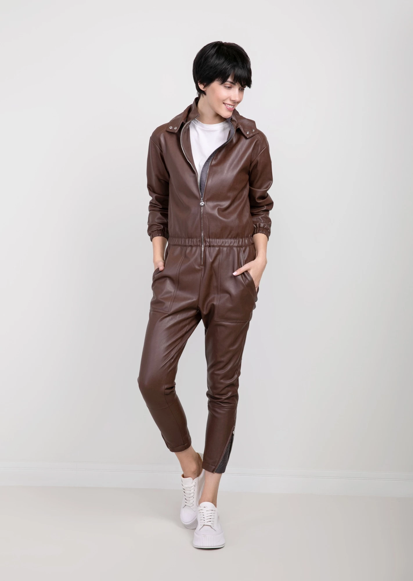 Комбинезон из экокожи (NР-17-L-701-E0018)