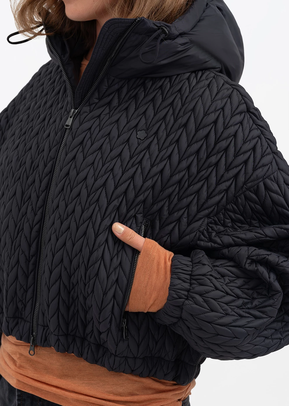 Укороченная утепленная куртка (1843UW-1023-A101)