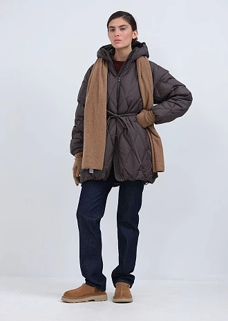 Пуховое пальто с капюшоном (1168UW-1039-A604)