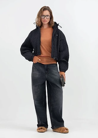 Укороченная утепленная куртка (1843UW-1023-A101)