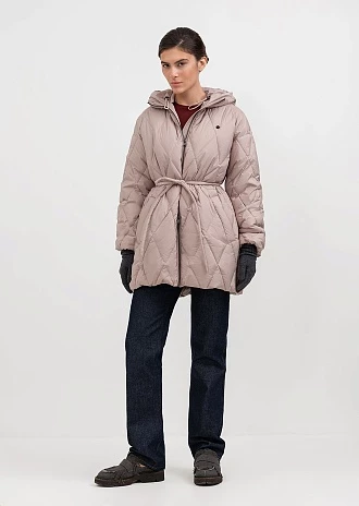 Пуховое пальто с капюшоном (1168UW-1039-A505)