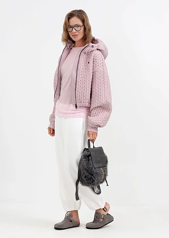 Укороченная утепленная куртка (1843UW-1023-A309)