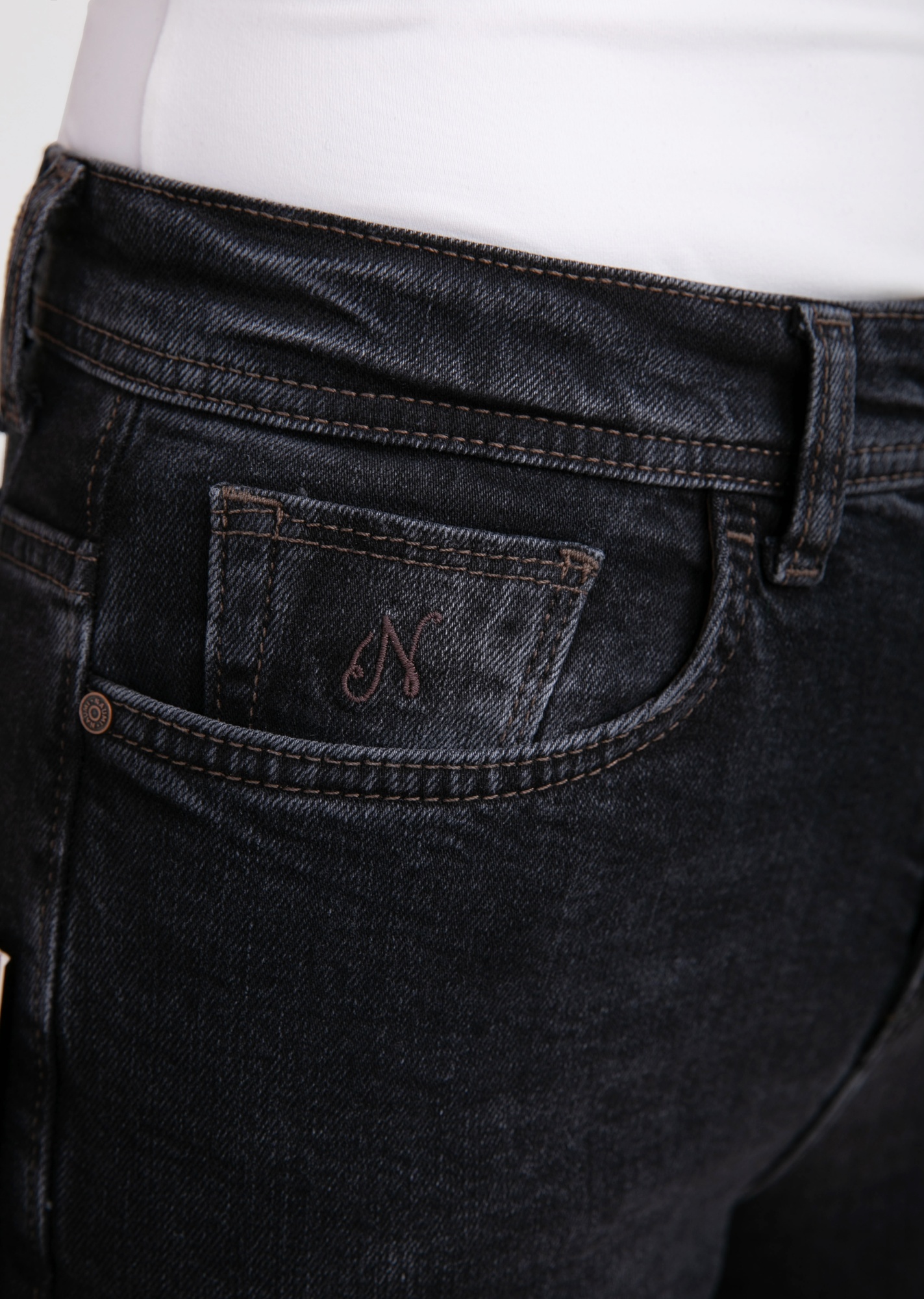 Джинсы slim fit (4163MW-0002-MD026)