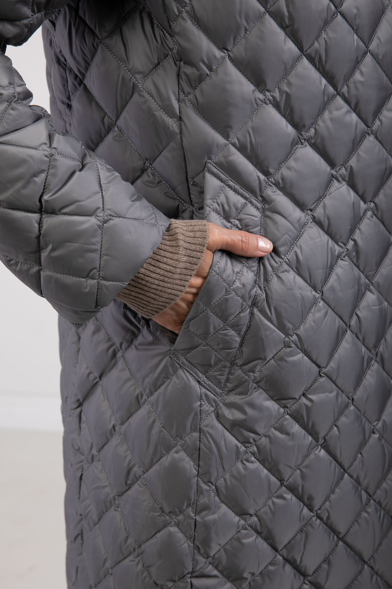 Стёганое пуховое пальто (1731MW-0012-MK026)