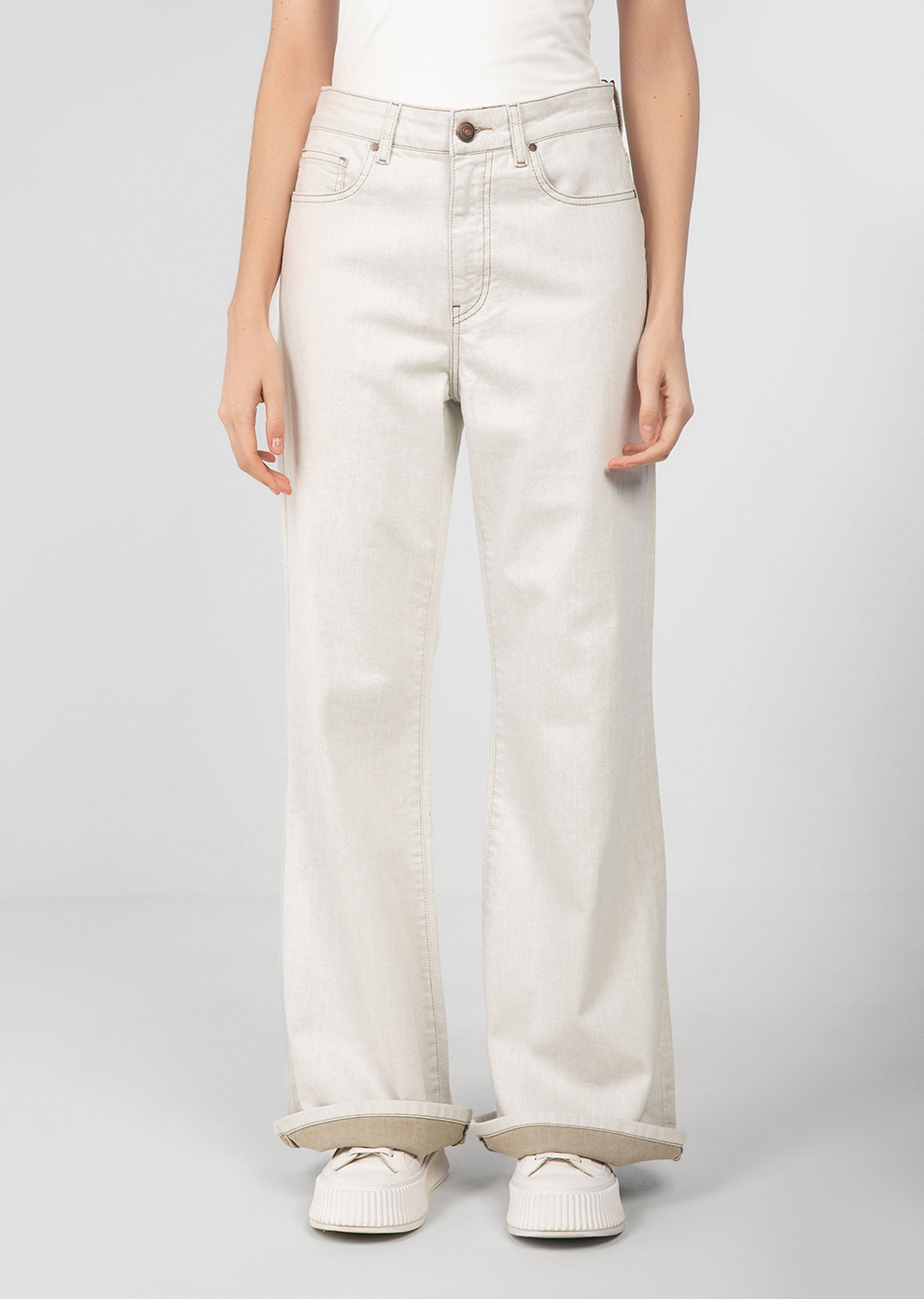 Джинсы wide leg (4152PW-0003-PM283)