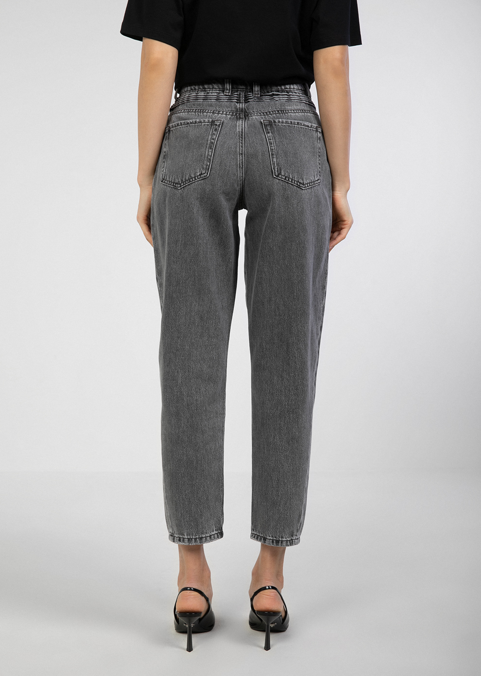 Джинсы mom fit (4150PW-0001-PB031)